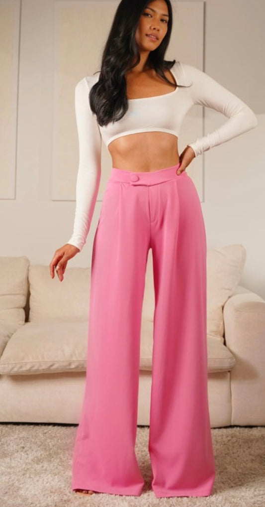 Laura Trousers in Pink