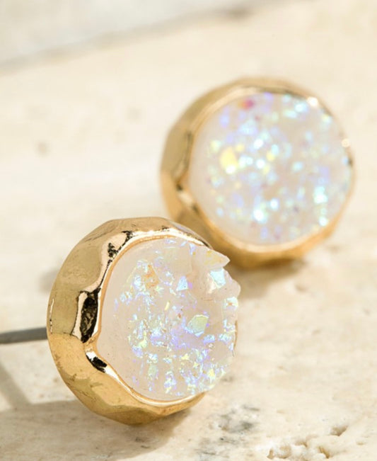 Dainty Round Earrings