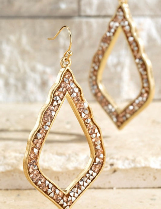 Teardrop Crystal Earrings